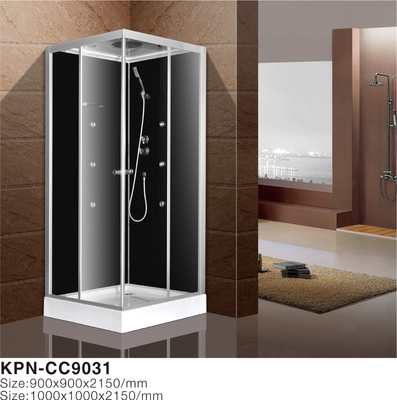 বাথরুম ঝরনা কেবিন, ঝরনা ইউনিট 900 X 900 X 2150 মিমি বর্গক্ষেত্র
